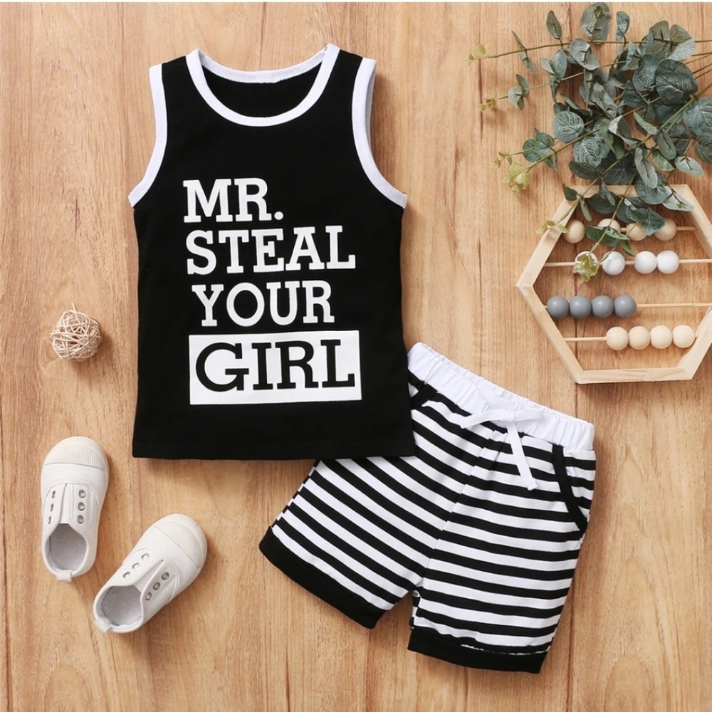 Mr steal your girl outfit 2-3t